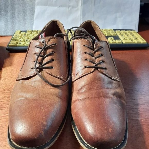 Jonsen Milan Mens Oxford Shoe Size 11 Brown Lace Up PreLoved Good Condition main image 7